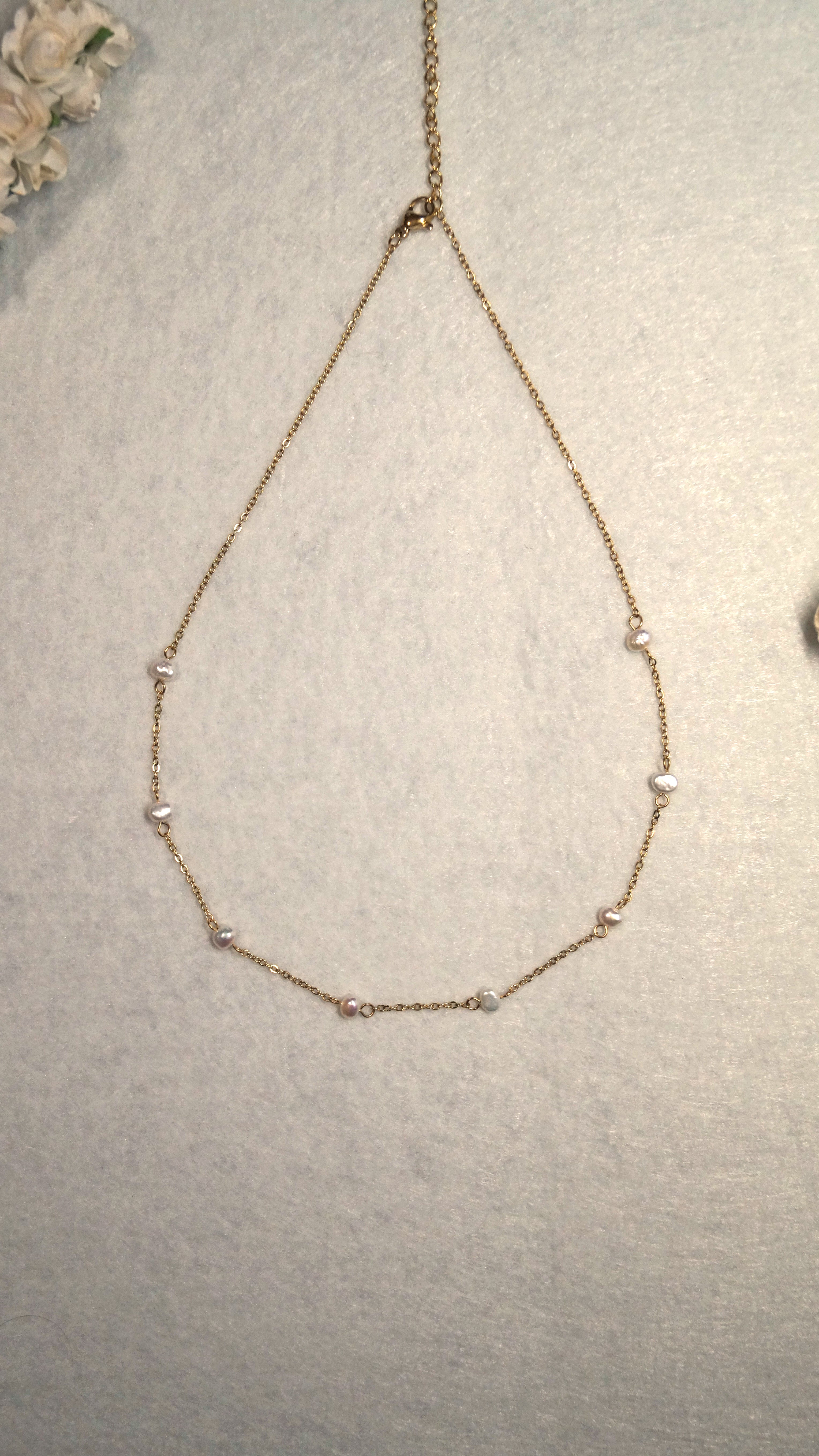 Freshwater-pearl necklace