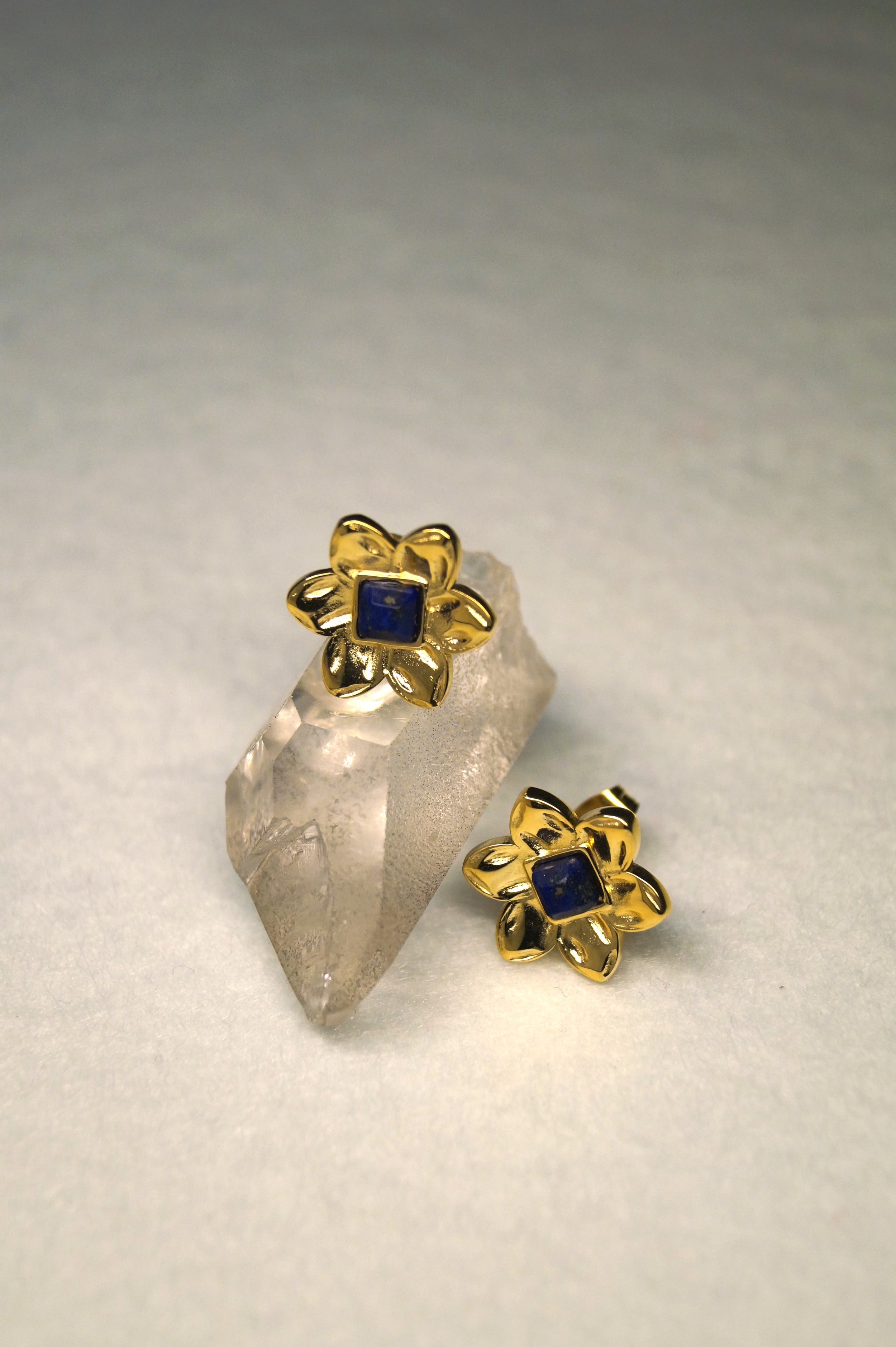 Azure Bloom Earrings