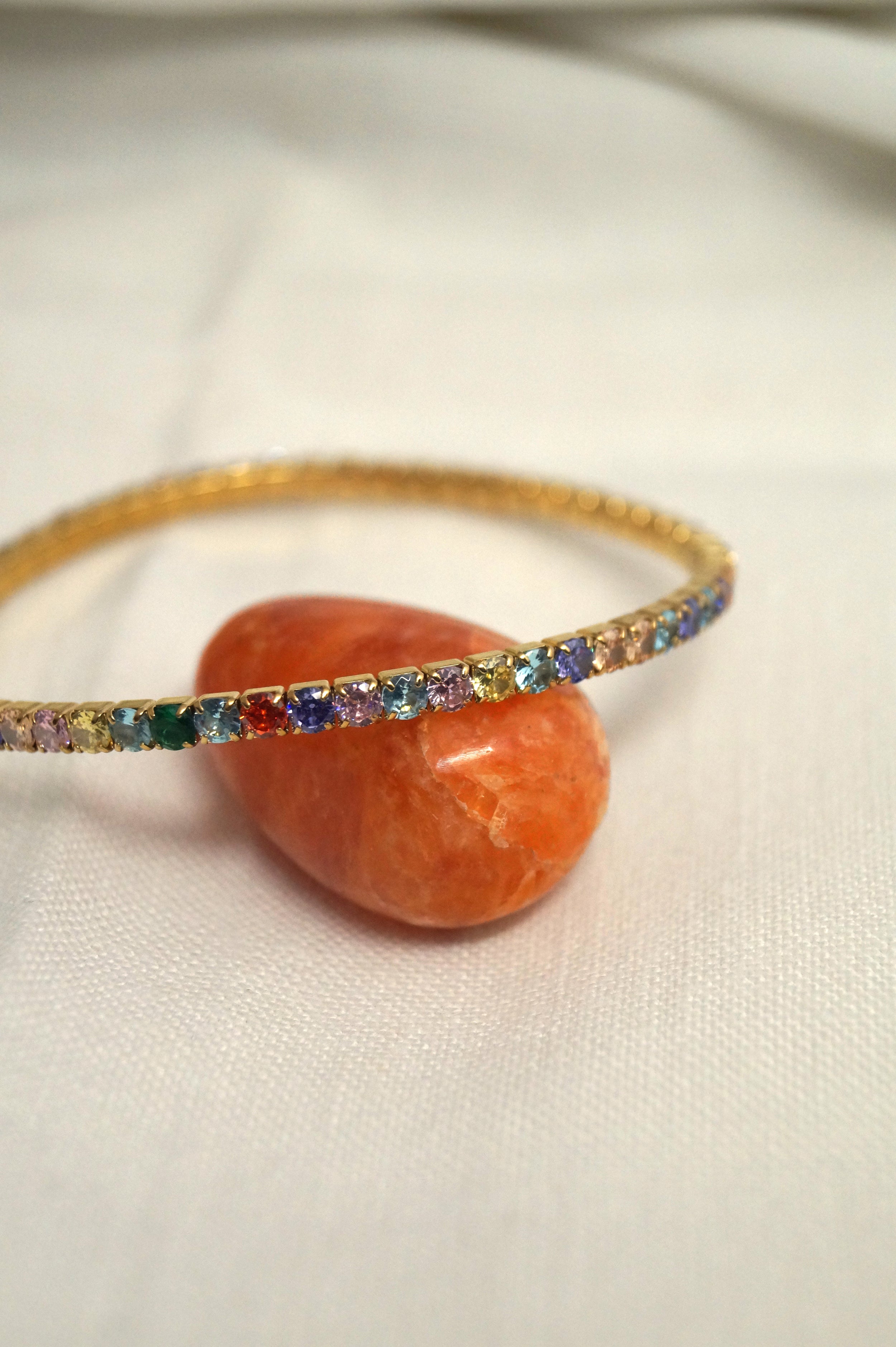 Rainbow Zircon Bracelet