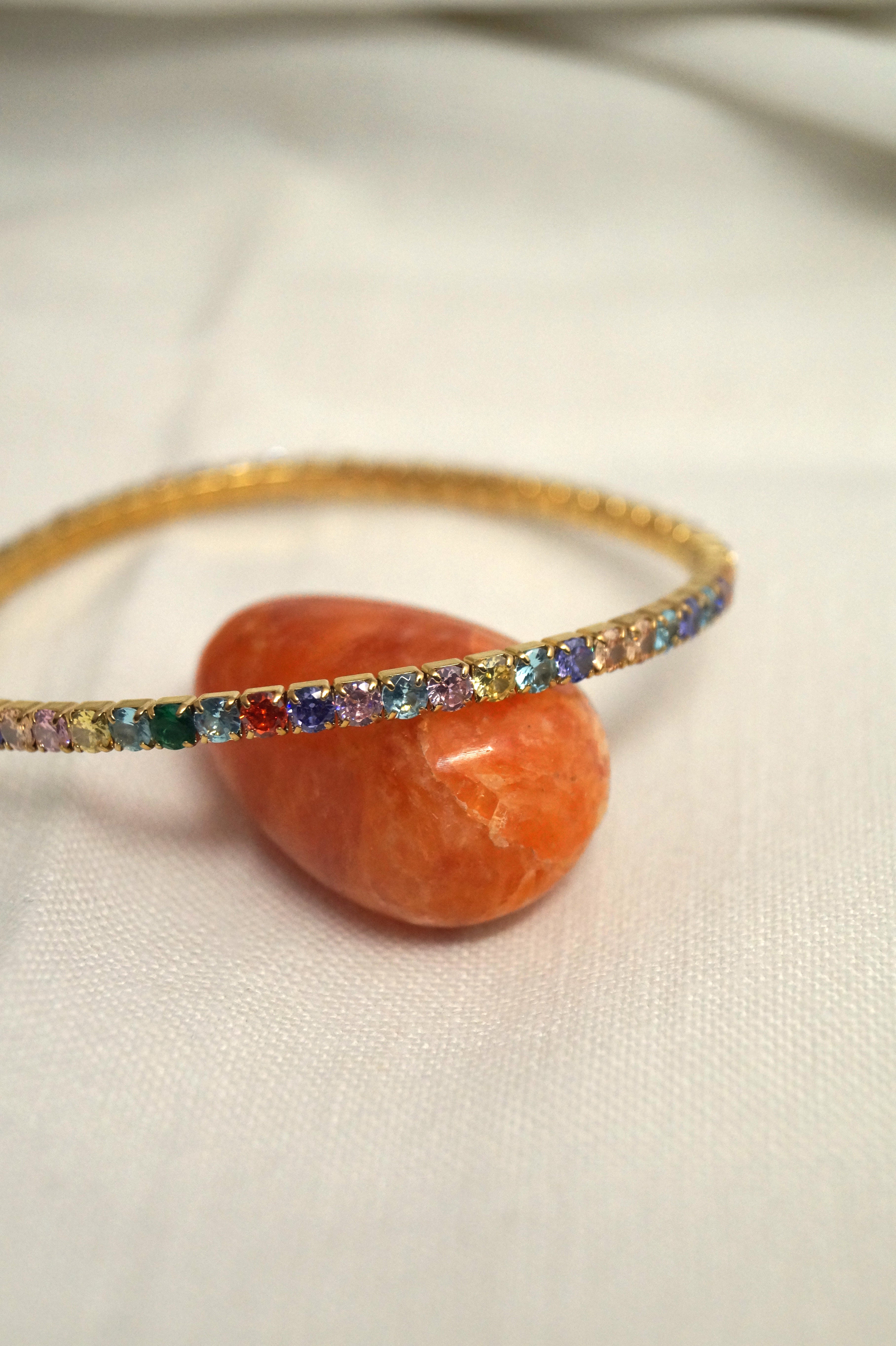 Rainbow Zircon Bracelet