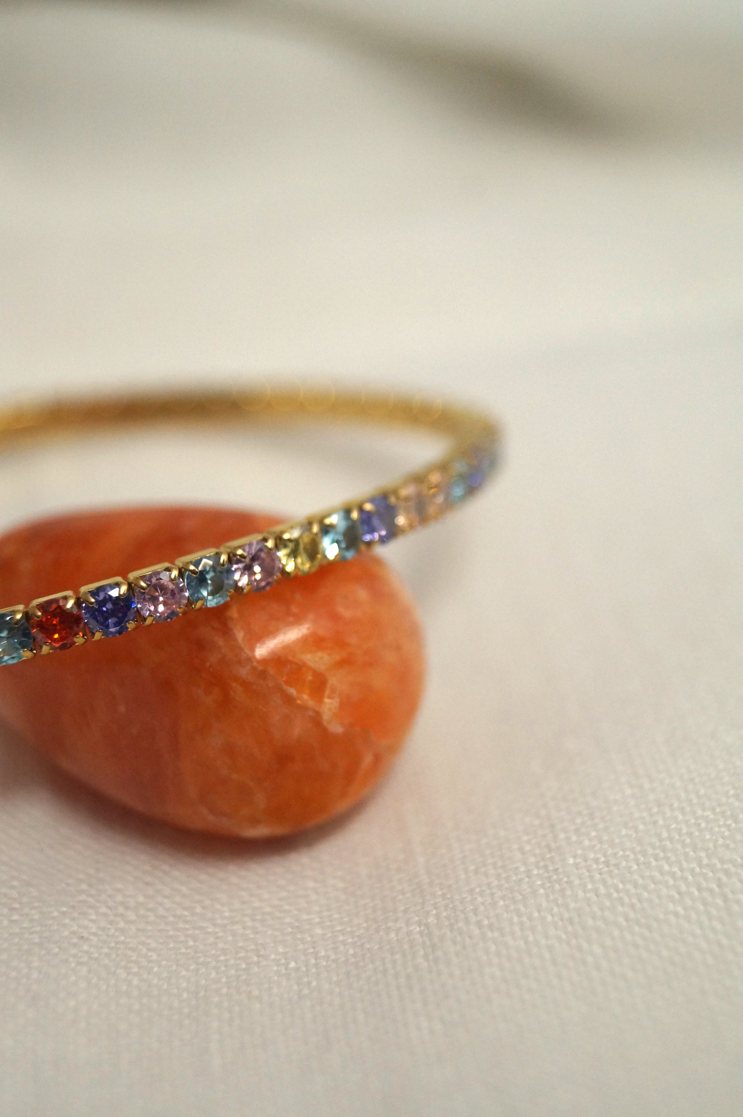 Rainbow Zircon Bracelet