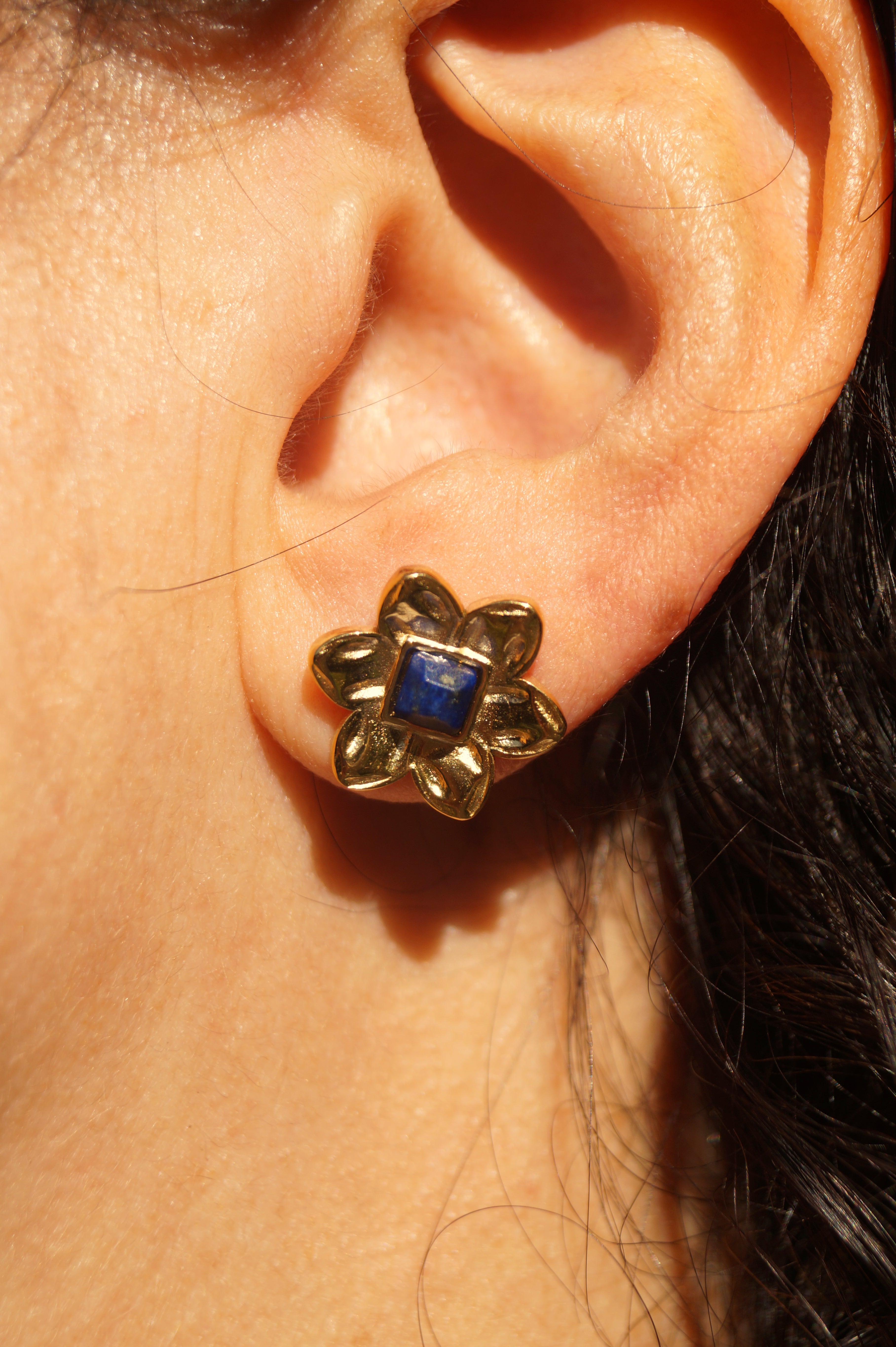 Azure Bloom Earrings