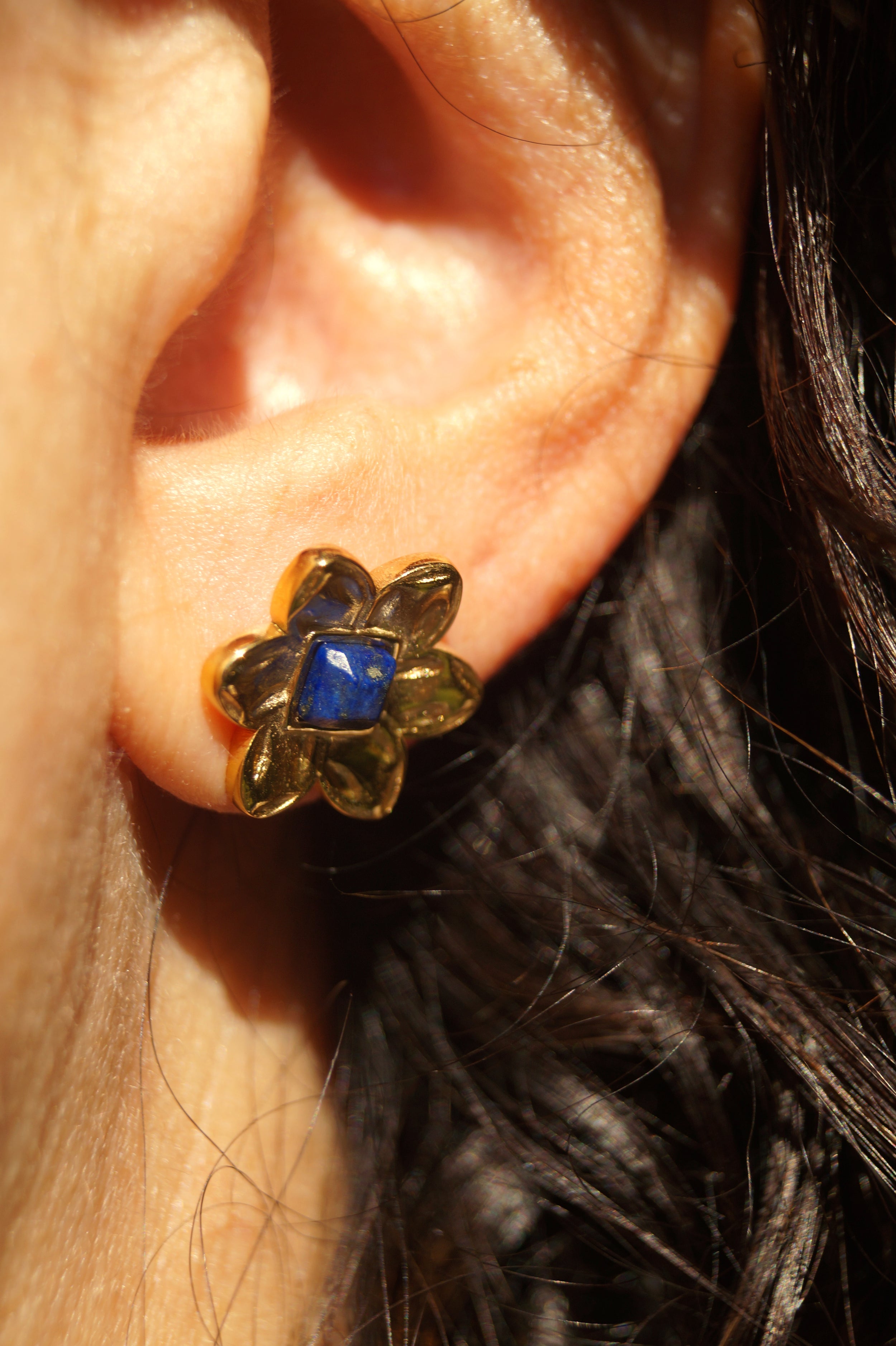 Azure Bloom Earrings