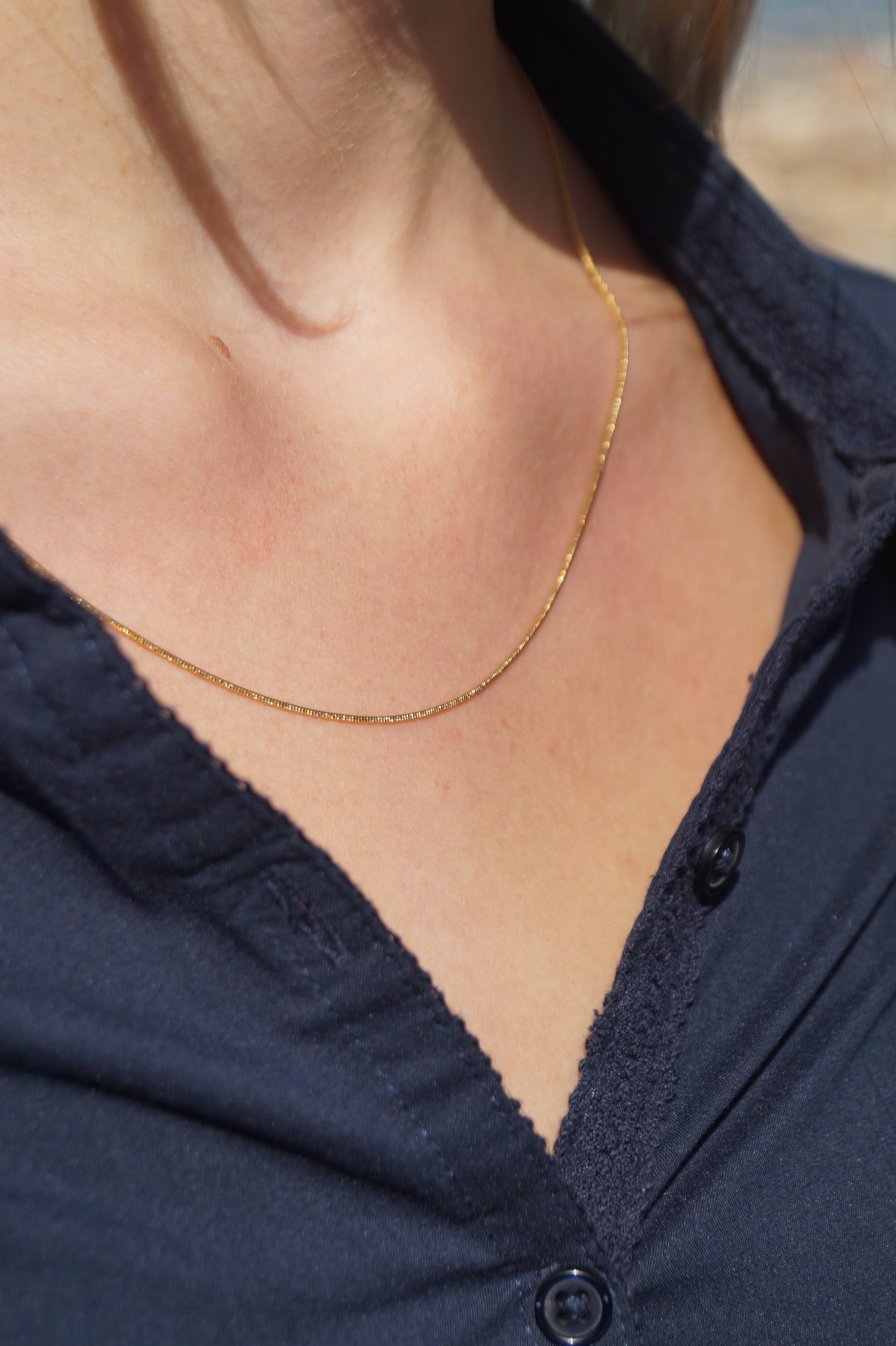 Minimal Gold Necklace