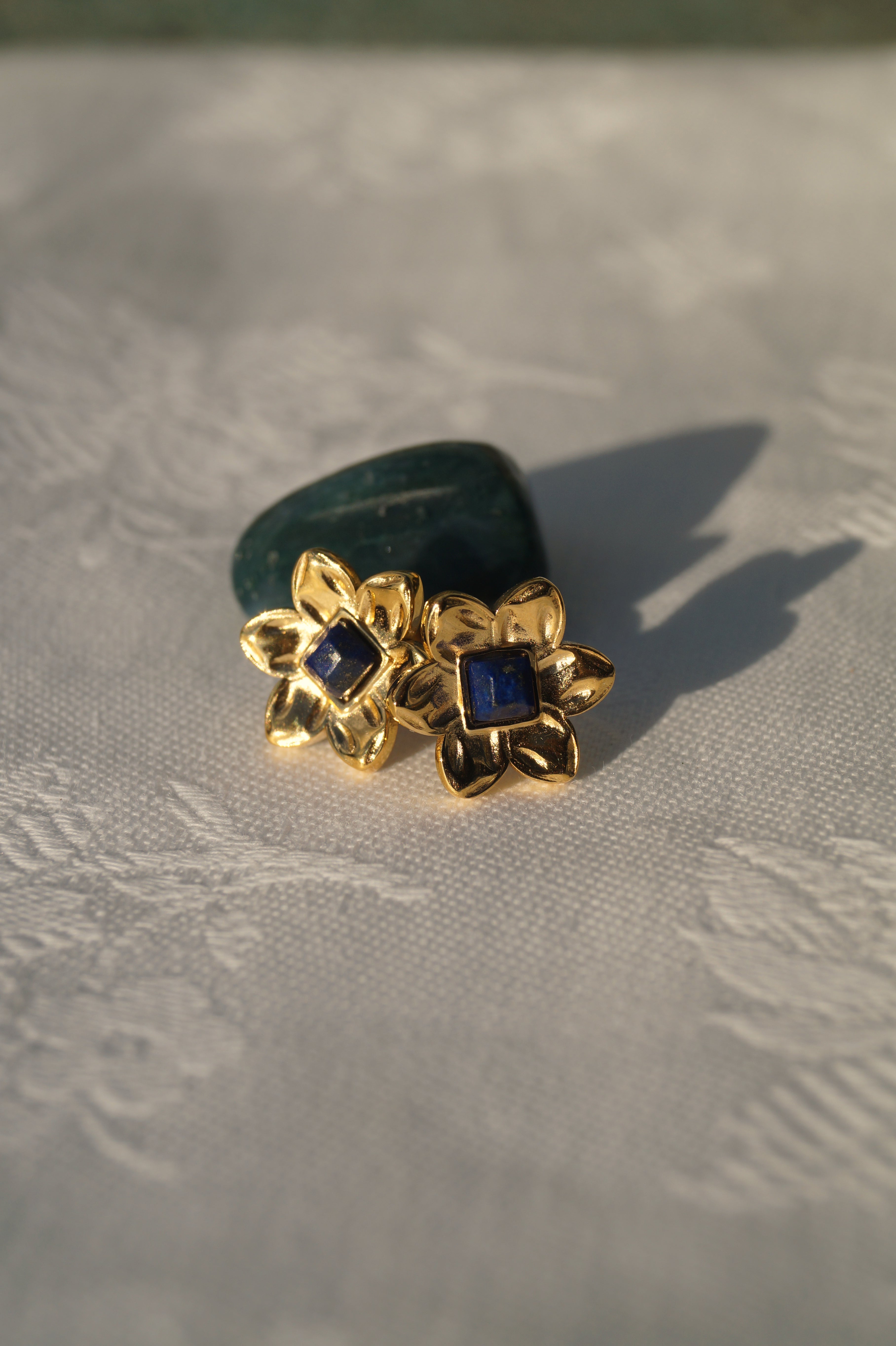 Azure Bloom Earrings