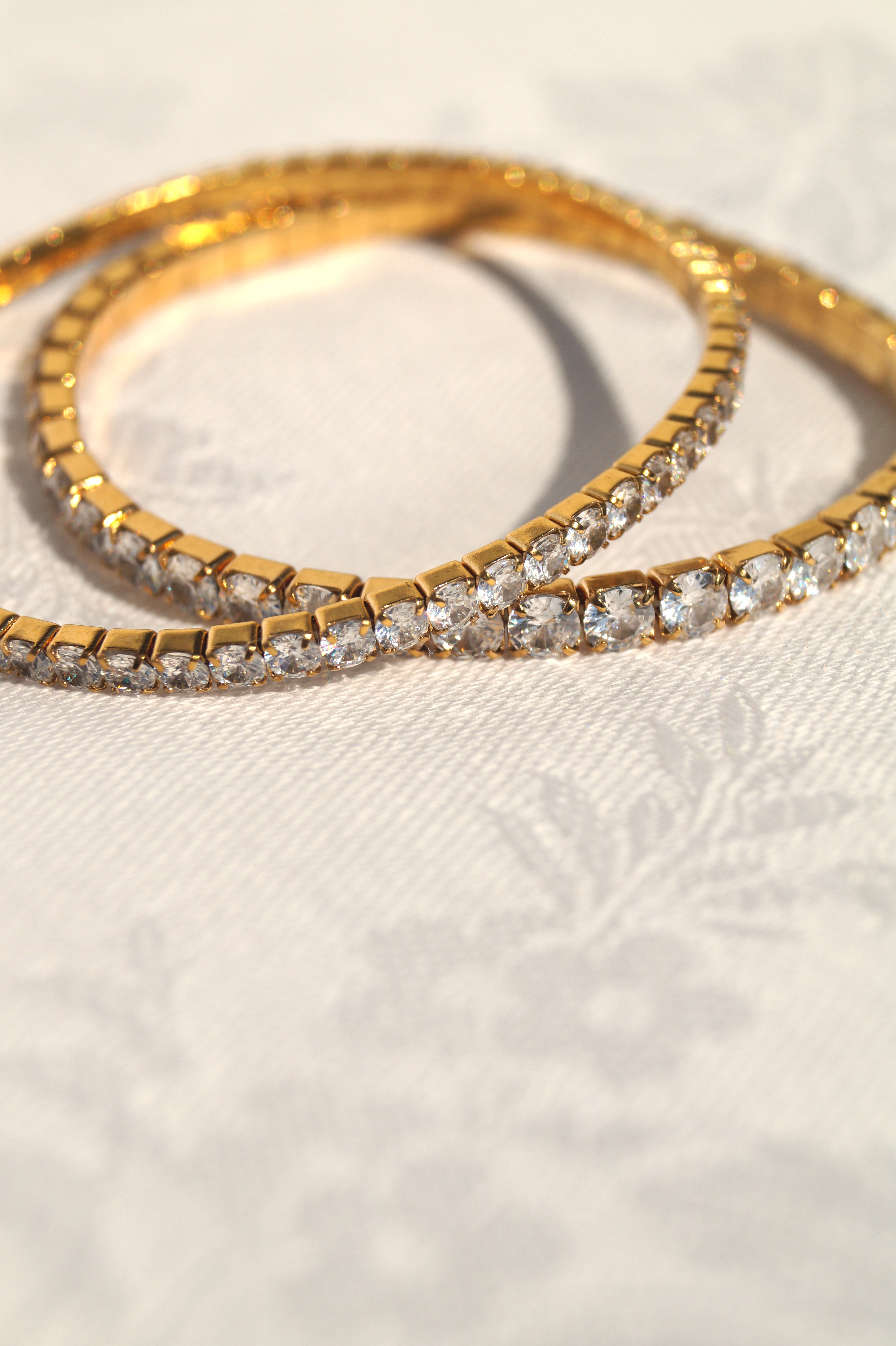 Golden Zircon Bracelet